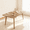 Honey Brown, variant on LEDREM Extendable Dining Table, Mid-Century Modern Kitchen Table with Tapered Legs & Curved Edges, Expandable for 4 to 8 Seats, Solid Wood Frame, Honey Brown