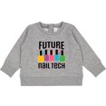 thumbnail image 2 of Inktastic Future Nail Tech Baby Sweatshirt, 2 of 4