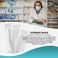 thumbnail image 6 of Pack of 1000 Clear Syringe Bags 3 x 10. Zip lock Plastic bags 3x10.1.5 mil thick. Jewelry Organizer Bags, Pills Bags. Polyethylene Seal Top bags for hospitals, clinics, labs., 6 of 8