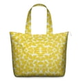 thumbnail image 1 of Sac Week-End avec Imprimés Floraux Rétro Citron Frais, Grand Sac Fourre-Tout de Voyage Léger au Design Estival Mignon de Fruits Jaunes Modernes, 1 of 5