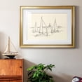 thumbnail image 6 of Coastal Contour Sketch II Premium Framed Print - Ready to Hang, 6 of 8