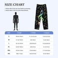 thumbnail image 4 of Sikiie Music Notes Pajama Pants Men, PJ Bottoms, Sleep & Lounge Pants-Small, 4 of 6