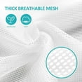 thumbnail image 3 of 2 Pack Mesh Laundry Bags, 23 x 34 Inches Heavy Duty Bag, Large Drawstring Bag for College, Dorm, Travel, Family and Apartment Dwellers (white), 3 of 4