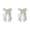 Beige*2, variant on French Silky Bow Curtain Tiebacks, Lace Ribbon Curtain Holdbacks with Decorative Bow Design, No Drill Curtain Accessories for Bedroom, Living Room, Window & Wedding Decor