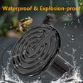 thumbnail image 3 of Lámpara de calor para reptiles de 50 W 110 V, lámpara de calor de cerámica impermeable por infrarrojos, 3 of 8