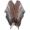 thumbnail image 1 of LinYooLi Poncho Cape en Tricot Bohème Pashmina pour Femmes avec Cardigan Tasse Automne Printemps, 1 of 5