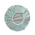 thumbnail image 4 of XMMSWDLA 6 Pieces Waterproof EVA Plastic Shower Cap,Elastic Reusable Bathing Hair Cap,Beauty Salon Spa Shower Caps Lace Elastic Band Flower Printed Hat Environmental Protection Hair Bath Caps, 4 of 7