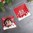 thumbnail image 3 of 100 bolsas de regalo de Navidad con diseño de Papá Noel, autoadhesivas, para envolver galletas, dulces, regalos de fiesta de Año Nuevo, bolsas para hornear bocadillos, Navidad Natal 2022, 3 of 5