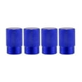 thumbnail image 7 of Motoforti Universal Color Tire Valve Cap Car Accessories Aluminum Alloy Blue 4 Pcs, 7 of 7