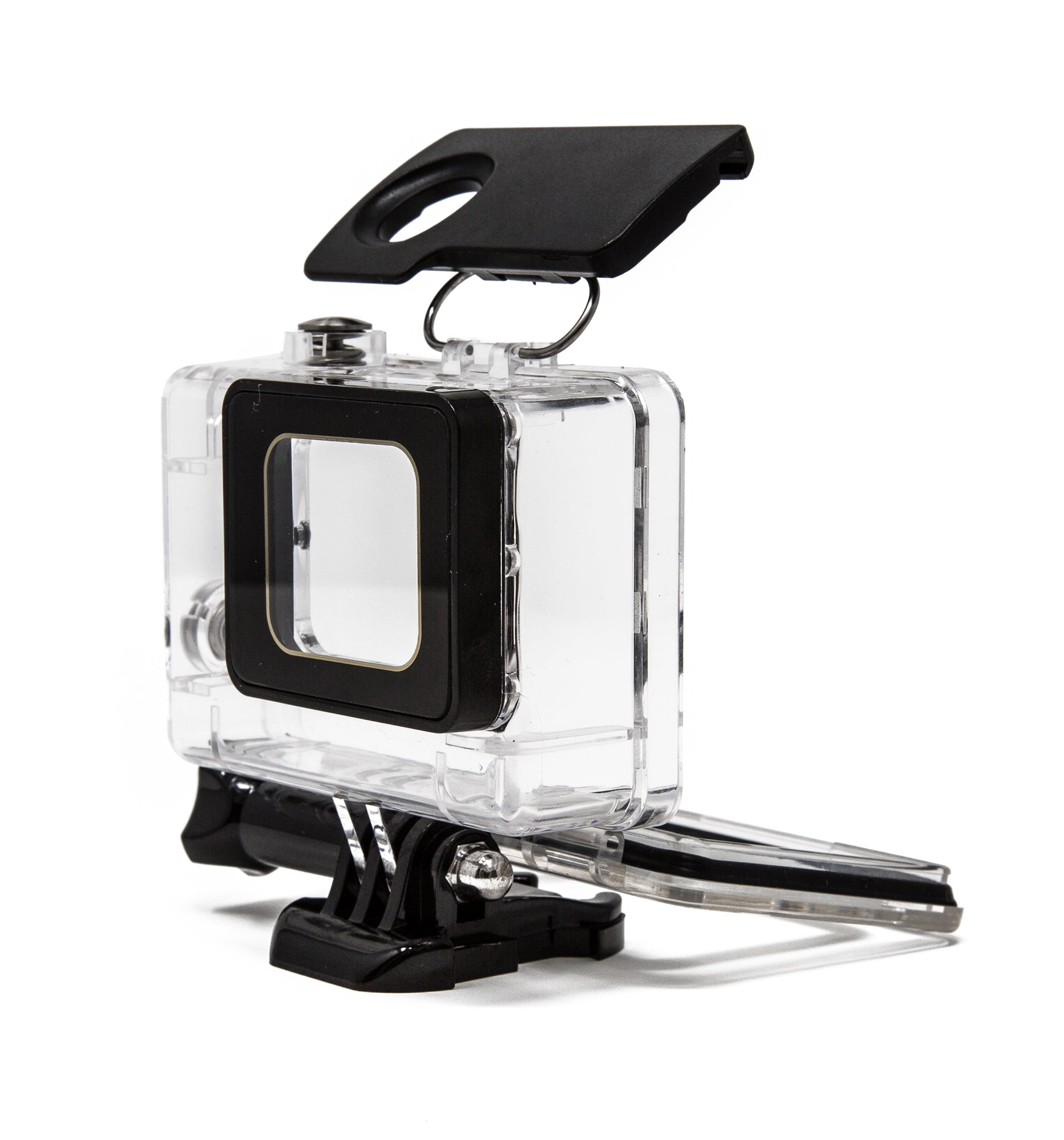 GoPro HERO5 HERO6 Underwater Action Bundle with Housing, LED Light & Floaty + 2 FREE J HOOKS