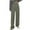 Green, variant on RKSTN Womens Pants Casual Slim High Waist Straight Senior Sense Wide Leg Trousers Soft Comfortable Straight Leg Pants