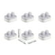 thumbnail image 3 of Paquete de 6 Clips Organizadores de Cables de Escritorio | Sujetacables para La Gestión de Cables | Clips de Plástico para Cables de Carga, Cables de Datos Usb y Abrazaderas para Cables de Ratón | Or, 3 of 6