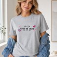 thumbnail image 3 of Jollimate Saved By Grace T-Shirt, Womens Christian Shirt, Christian Gift For Her, Religious Gift, 3 of 6