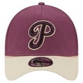 thumbnail image 2 of Men's New Era Maroon Philadelphia Phillies  Moleskin A-Frame 9FORTY Adjustable Hat, 2 of 6