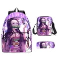 thumbnail image 1 of Mochilas Escolares Mochila Demon Slayer Nezuko Tanjiro Inosuke Mochilas Anime Niños Hombres Infantil, 1 of 4