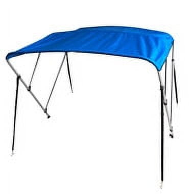 Gen3 Marine 3 Bow Bimini Boat Top 54” x 6’ x 79-84” - Pacific Blue