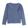 thumbnail image 2 of Karen Scott Womens Embroidered Cardigan Sweater bluedenim XL, 2 of 2