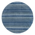 thumbnail image 3 of Unique Loom Gemstone Collection Area Rug - Topaz (7' 3" Round Blue/Navy Blue), 3 of 7