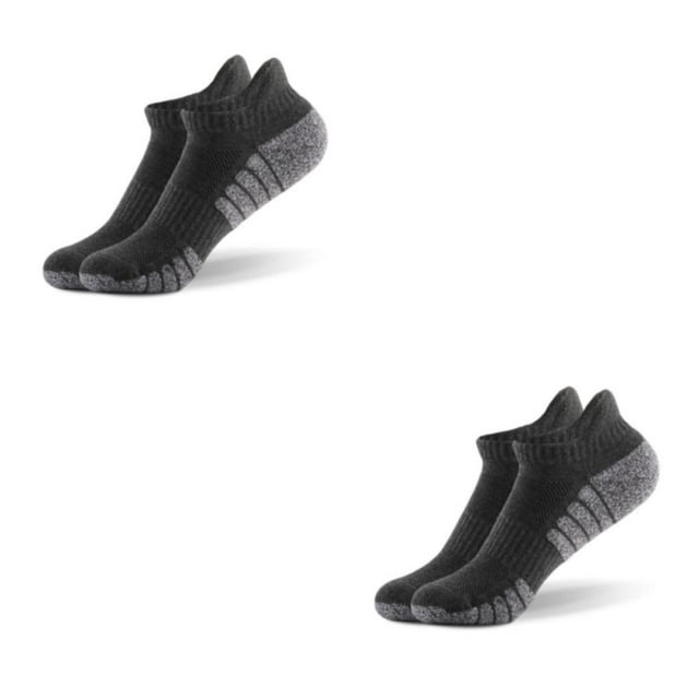 Guardoinrt Breathability And Warmth Retention In Cotton Boat Socks For Year-round Comfort Moisture Absorption Sports Socks dark grey L(39-42) 2Set