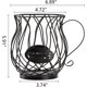 thumbnail image 2 of Soporte para cápsulas de café y taza organizadora, almacenamiento de cápsulas de café expreso de metal de gran capacidad para el hogar, cafetería, hotel, cesta de cápsulas de café K Cup para, 2 of 5