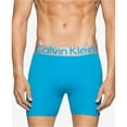 thumbnail image 1 of Calvin Klein - Calzoncillos bóxer de acero para hombre, color azul, mediano Calvin Klein  Calzoncillos boxer, 1 of 2