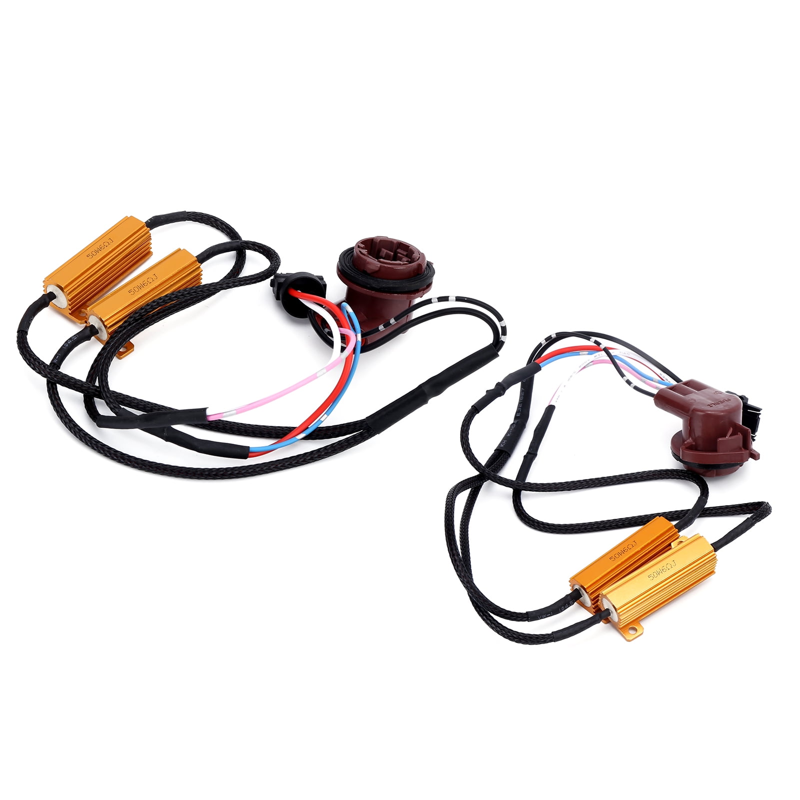 2 x H7 50w LED Error Cancelers 6ohm LED Fog Lights Canbus Safe Error Free 2 x H7 50w LED Error Cancelers 6ohm LED Fog Lights Canbus Safe Error Free