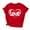 QRJ3-Valentine's Day-Red, variant on VKOYWKM Valentine's Day T-Shirt for Women Romantic Heart Graphic Tees Womens Tops Short Sleeve Crew Neck Spring T Shirts