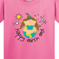thumbnail image 4 of Inktastic Girls Happy Earth Day Youth T-Shirt, 4 of 5