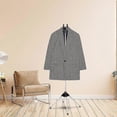 thumbnail image 2 of Clothes Steamer Upright Stand, Steamers Pleated Holder, Garment For Steam Handheld Ironing Rack With Stand, Foldable Telescopic Clothes Steamer Holder, 2 of 5