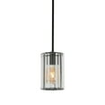 thumbnail image 5 of Miumaeov 3pcs Modern Black/Clear Chandelier Rain Drop Crystal Ceiling Light Fixture Hanging Lamp E26, 5 of 15