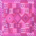 thumbnail image 1 of Ahgly Company Indoor Square Southwestern Pink Country Area Rugs, 7' Square, 1 of 4