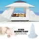 thumbnail image 2 of Cama universal con dosel domo Mosquitera colgante de red para hamacas individuales a extragrandes Cu TOMSHOO Azul, 2 of 7