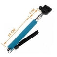 thumbnail image 3 of Boojeebeads Adjustable Selfie Stick Monopod for Smartphones, Blue, 3 of 7