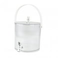 thumbnail image 3 of Tnarru Distributeur de Boissons Pichet d'Eau Froide avec Robinet Bouilloire Froide Portable Robuste Récipient de Boissons pour Table Cuisine Maison 19cmx18.5cm 3.5L, 3 of 8