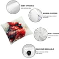 thumbnail image 4 of Cardinal Red Bird Throw Pillow Covers Set of 2 Decorative Pillowcase Cushion Covers Soft Velvet Pillow Cases for Sofa Couch Bed Car Bedroom New Year Decor, 4 of 6