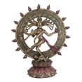 thumbnail image 6 of Large Hindu Supreme God Shiva Nataraja Statue 15"H Cosmic Divine Dancer Tandava, 6 of 9
