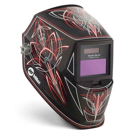 Miller 287815 Série Classique Casque de Soudage à Assombrissement Automatique avec Lentille ClearLight, Rise