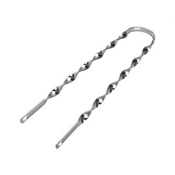 Alta Flat Twisted Beach Cruiser Lowrider Fender Braces Steel Bicycle Chrome . (26")