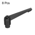 thumbnail image 3 of Unique Bargains 8 Pack M10 Female Thread Adjustable Clamping Lever Handle Rotating Nut Knob Black, 3 of 6