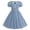 Light Blue, variant on WUANDIXFA Kids Girls 50s Vintage Dress Retro 1950s 50's Style Swing Dress A line Tea Party Audrey Hepburn Rockabilly Dresses (Blue, 11-12 Years)