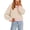 Khaki #008, variant on Womens Striped Cardigan Sweaters Long Sleeve Button Up Knit Tops Fall Winter Oversized Color Block Loose Open Front Casual Cardigan 2XL