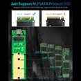 thumbnail image 4 of Caja de Metal MAIWO M.2 SATA Protocolo SSD Tipo-C, 4 of 6