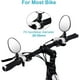 thumbnail image 3 of Paquete de 2 espejos de bicicleta universales Mini 360 giratorios cámara de visión trasera manillar espejos de vidrio para bicicleta Ebike Scooter manillar izquierdo y derecho Sid, 3 of 5