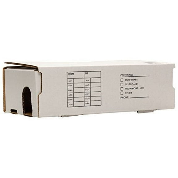 Traprite Cardboard Mouse Station 2156 Ms - Case 50 Stations