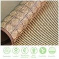 thumbnail image 6 of Ikohbadg Pet Bed Mat, Summer Cooling Sleeping Pad Comfortable Straw Bamboo Dog Cat Cushion for Cats or Small Dogs Brown B, 6 of 9