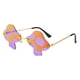 thumbnail image 2 of Gafas de sol de moda Yinane Protección solar de viaje fiesta verano al aire libre cosplay multicolor, 2 of 6