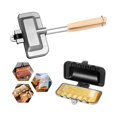 thumbnail image 5 of Hot Sandwich Maker, Hot Dog Toaster, Double-sided Sandwich Baking Pan, Double Sided Frying Pan, Gri, 5 of 5