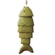 thumbnail image 2 of Ganfancp Decoración Del Hogar Campanilla de Viento de Metal Brocado Pez Campanilla de Viento de Metal Colgante Ofertas de La Semana 1X Carillón de Viento de Pez Azulón, 2 of 7