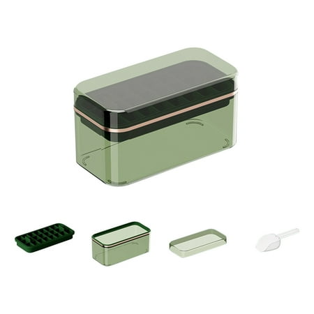 

Uheoun Ice Tray Ice Cube Trays for Freezer Ice Tray Mold Beer Ice Tray Large Capacity Ice Storage Box Ice Tray with Lid