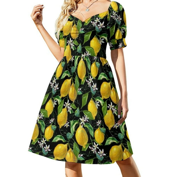 Limones Frescos | Vestido Negro, vestidos de ceremonia, vestidos de fiesta, vestido de dama de honor, vestido de noche para mujer